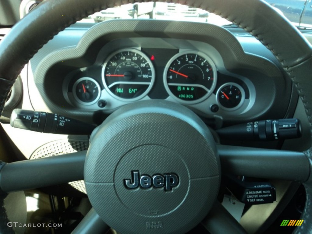 2007 Wrangler Unlimited Sahara 4x4 - Rescue Green Metallic / Dark Slate Gray/Medium Slate Gray photo #6