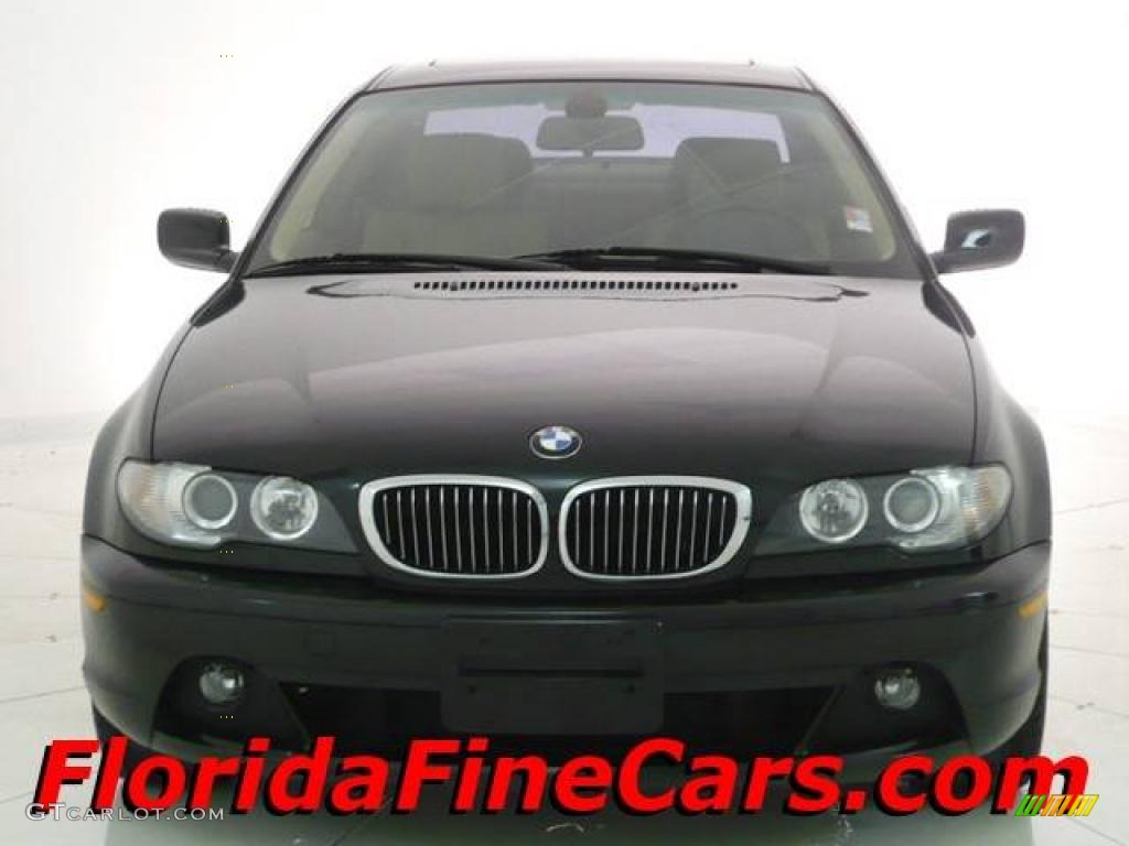 2005 3 Series 325i Coupe - Jet Black / Sand photo #5