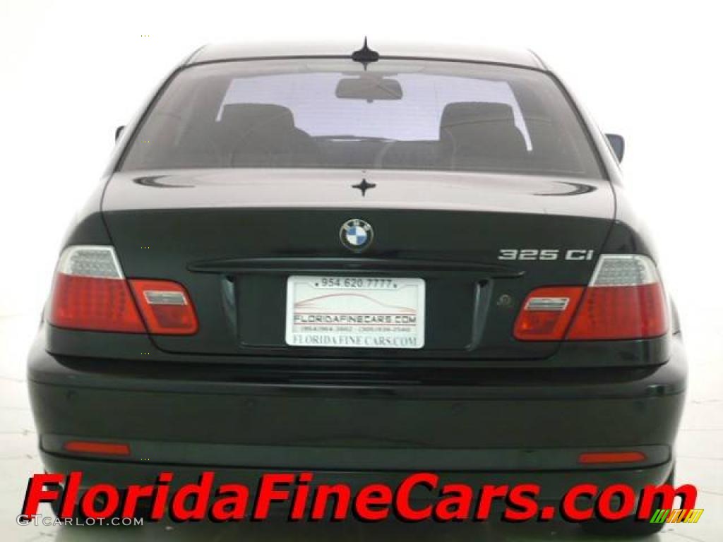 2005 3 Series 325i Coupe - Jet Black / Sand photo #6