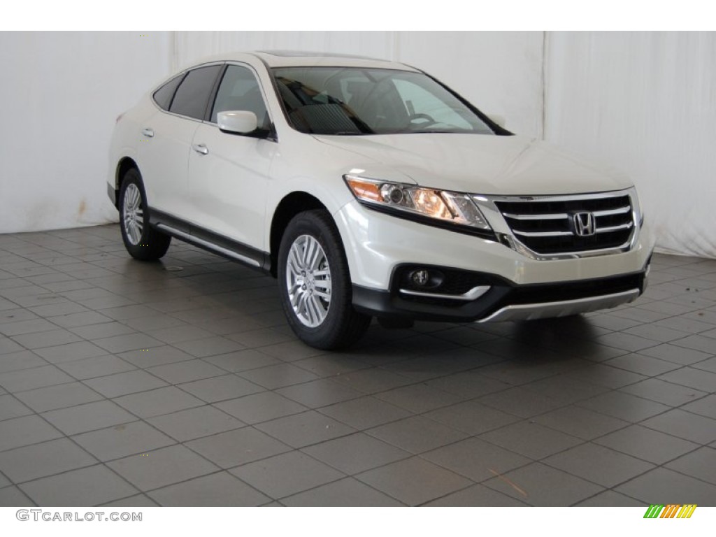 White Diamond Pearl Honda Crosstour