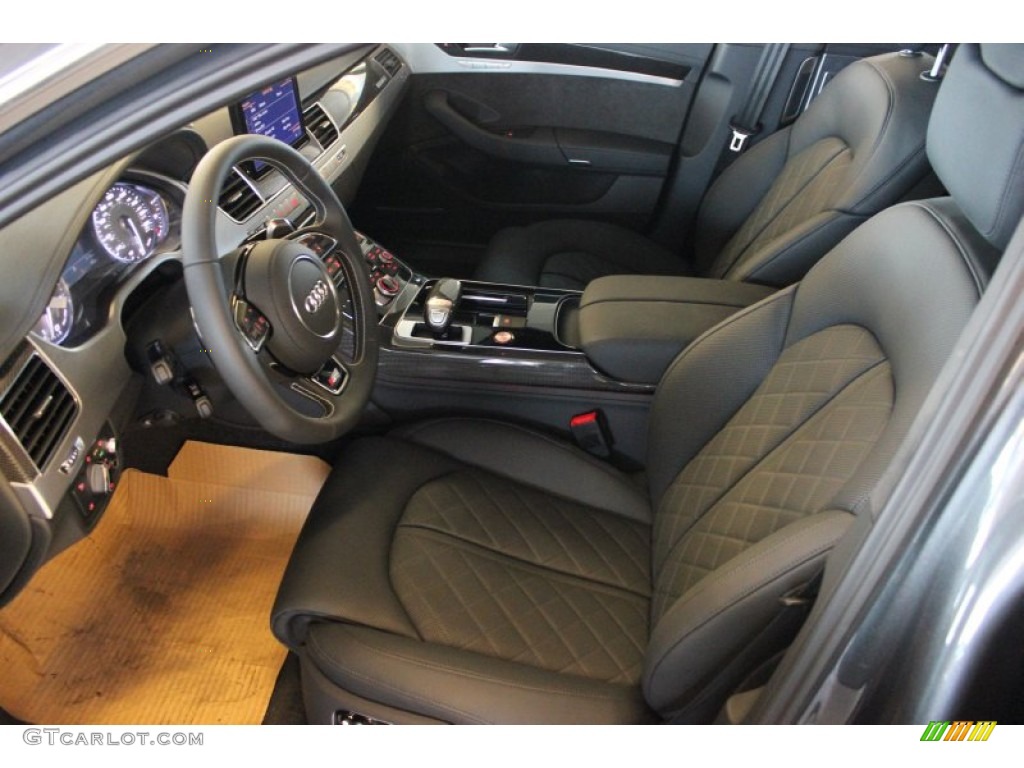 2015 Audi S8 quattro S Front Seat Photo #97647861