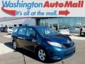 2011 South Pacific Blue Pearl Toyota Sienna V6 #97645609