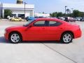 2007 Inferno Red Crystal Pearl Dodge Charger R/T  photo #6
