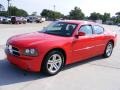 2007 Inferno Red Crystal Pearl Dodge Charger R/T  photo #7