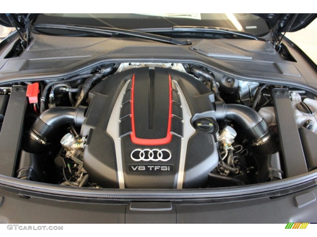 2015 Audi S8 quattro S 4.0 Liter FSI Turbocharged DOHC 32-Valve VVT V8 Engine Photo #97648503