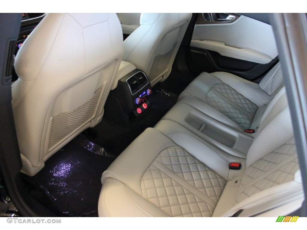 2015 Audi S7 4.0 TFSI quattro Rear Seat Photo #97649217