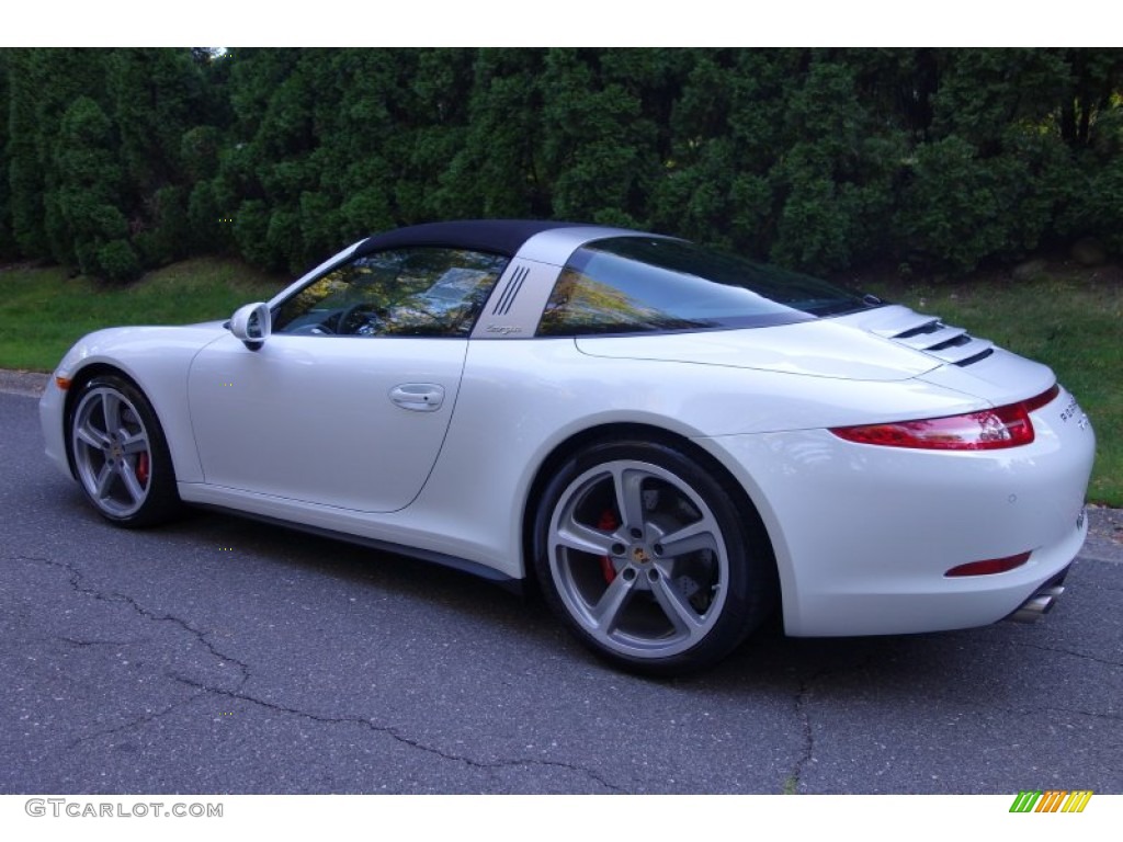 White 2014 Porsche 911 Targa 4S Exterior Photo #97649571