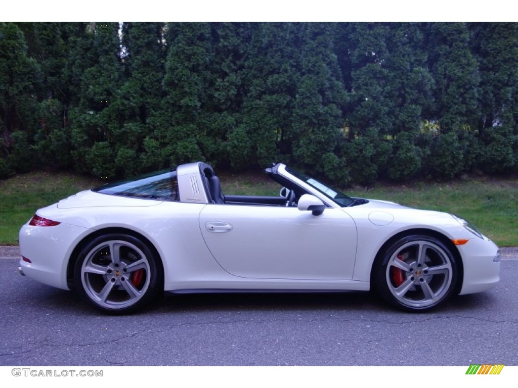 White 2014 Porsche 911 Targa 4S Exterior Photo #97649652