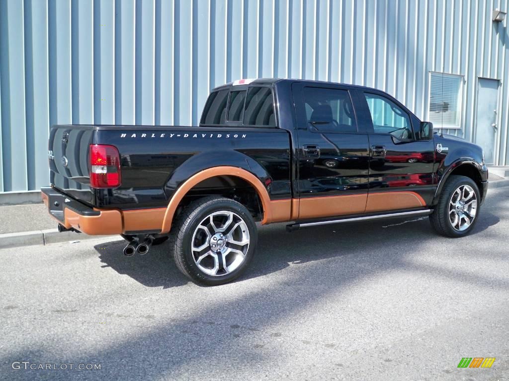 2008 F150 Harley-Davidson SuperCrew 4x4 - Black/Vintage Copper / Black/Dusted Copper photo #4