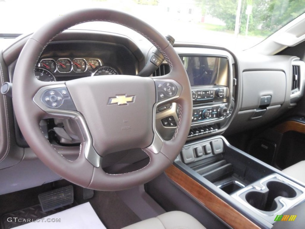 2015 Silverado 3500HD LTZ Crew Cab Dual Rear Wheel 4x4 - Deep Ruby Metallic / Cocoa/Dune photo #20