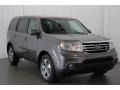 2015 Modern Steel Metallic Honda Pilot EX-L  photo #2