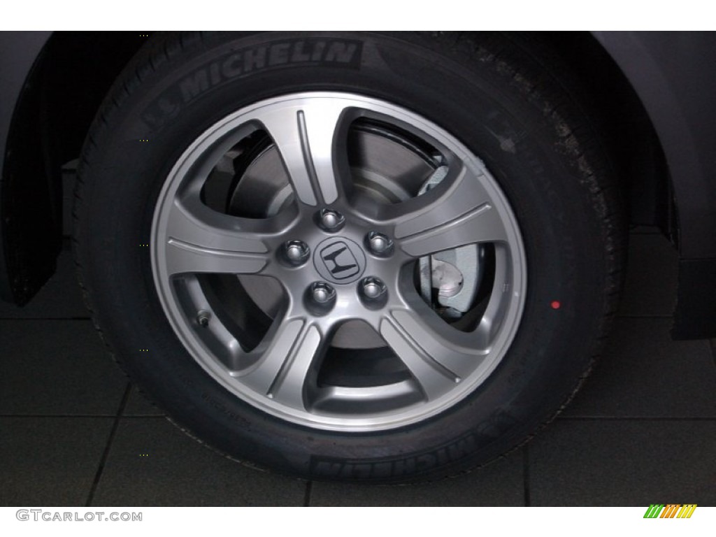 2015 Pilot EX-L - Modern Steel Metallic / Black photo #4