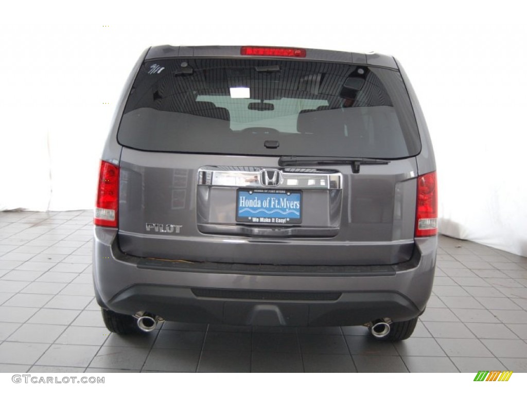 2015 Pilot EX-L - Modern Steel Metallic / Black photo #8