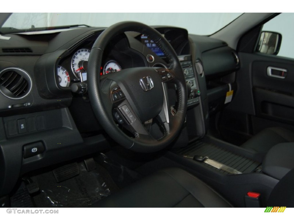 2015 Pilot EX-L - Modern Steel Metallic / Black photo #12