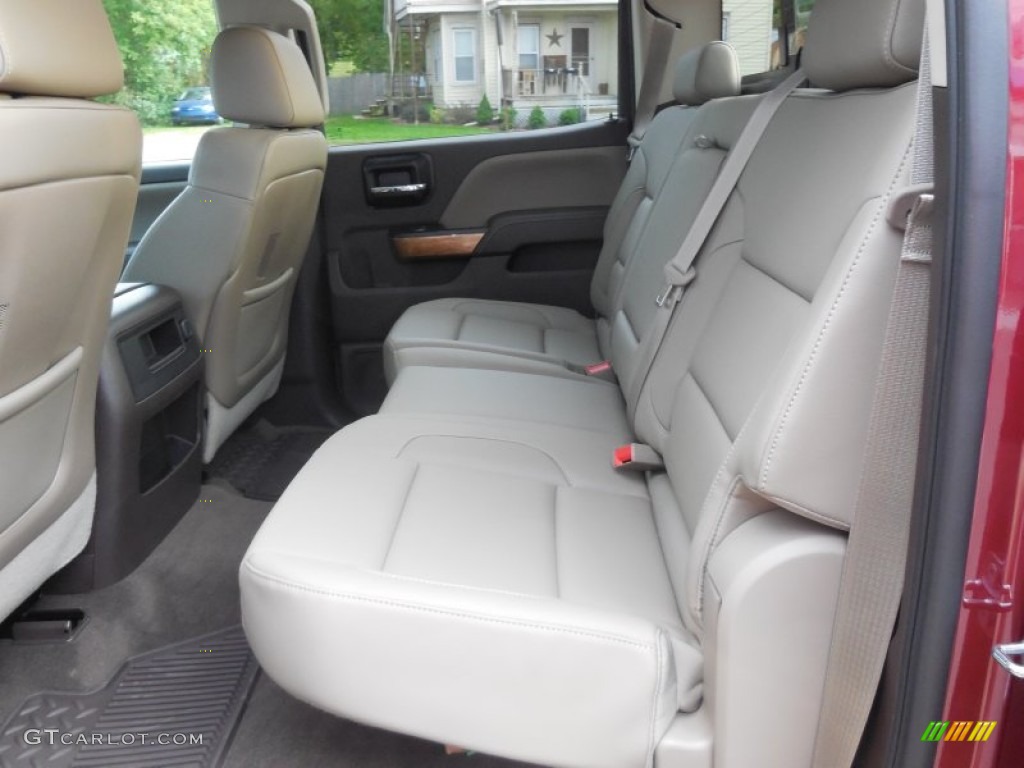 2015 Silverado 3500HD LTZ Crew Cab Dual Rear Wheel 4x4 - Deep Ruby Metallic / Cocoa/Dune photo #54