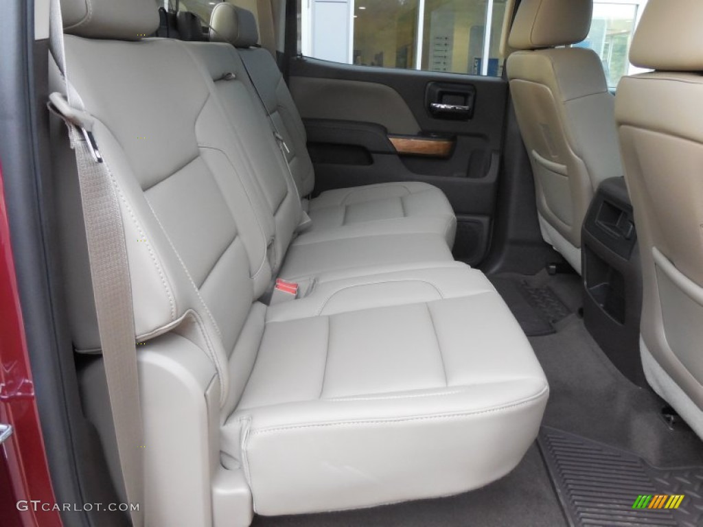 2015 Silverado 3500HD LTZ Crew Cab Dual Rear Wheel 4x4 - Deep Ruby Metallic / Cocoa/Dune photo #63