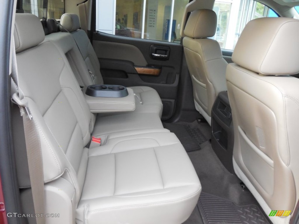 2015 Silverado 3500HD LTZ Crew Cab Dual Rear Wheel 4x4 - Deep Ruby Metallic / Cocoa/Dune photo #64