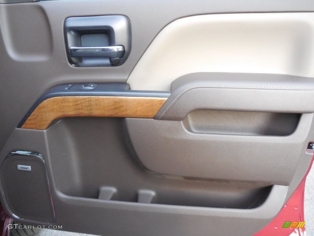 2015 Silverado 3500HD LTZ Crew Cab Dual Rear Wheel 4x4 - Deep Ruby Metallic / Cocoa/Dune photo #69