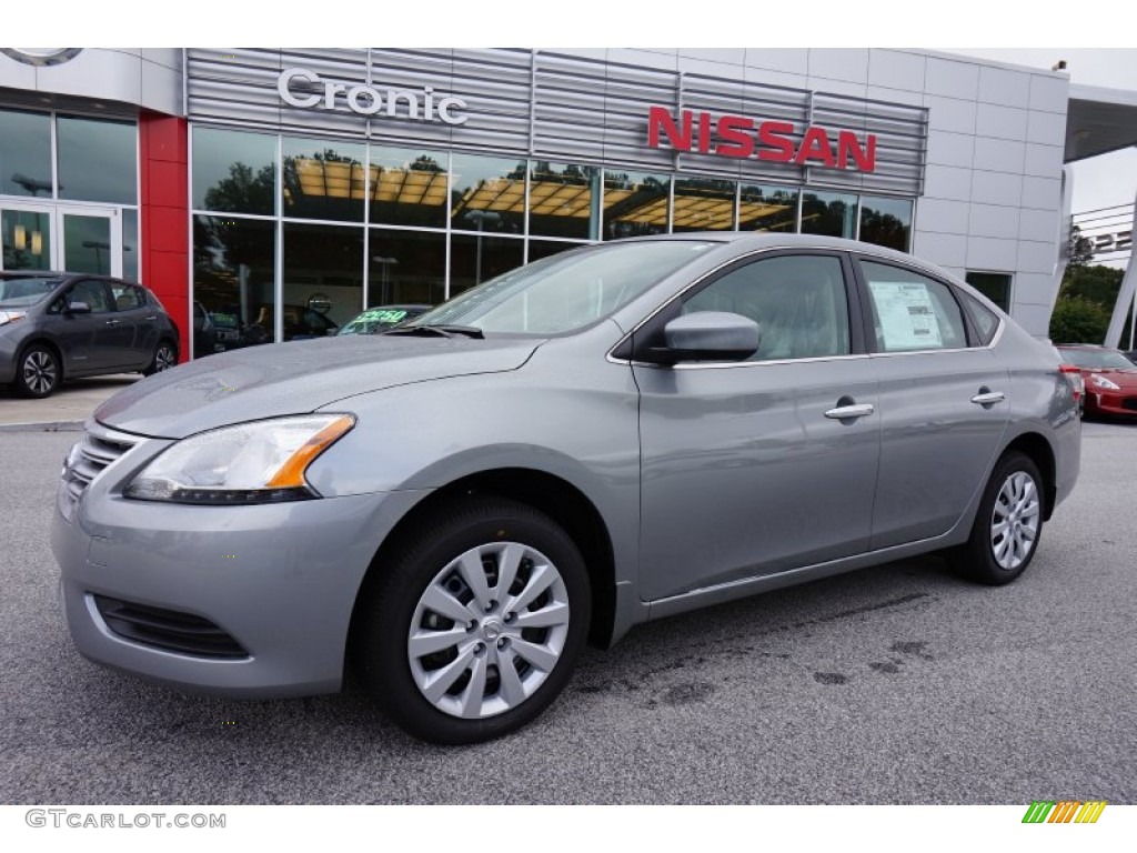 2014 Sentra S - Magnetic Gray / Charcoal photo #1