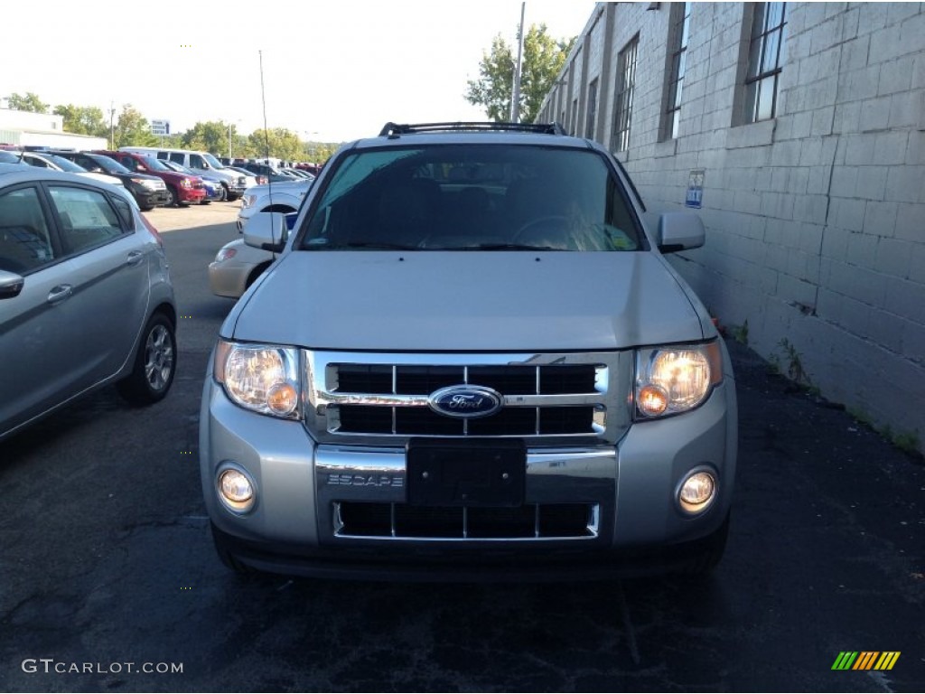 2012 Escape Limited V6 4WD - Ingot Silver Metallic / Charcoal Black photo #2