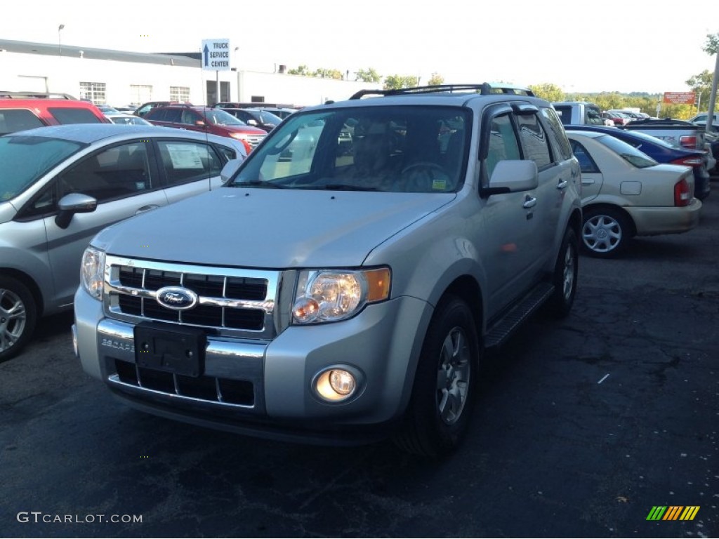 2012 Escape Limited V6 4WD - Ingot Silver Metallic / Charcoal Black photo #3