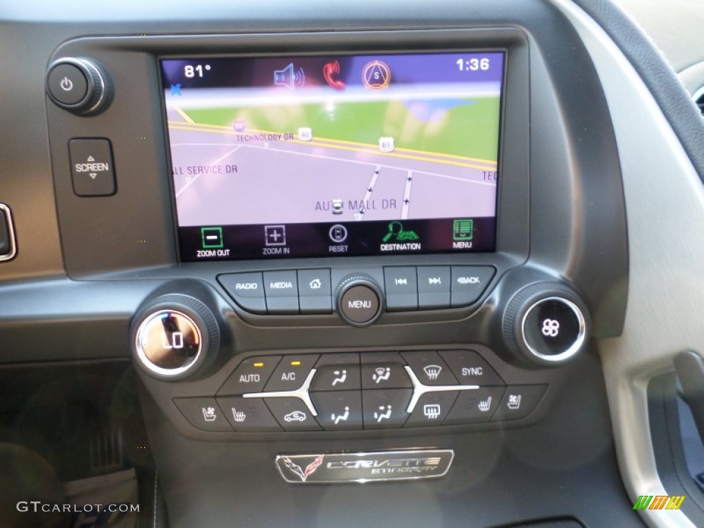 2015 Chevrolet Corvette Stingray Convertible Navigation Photos