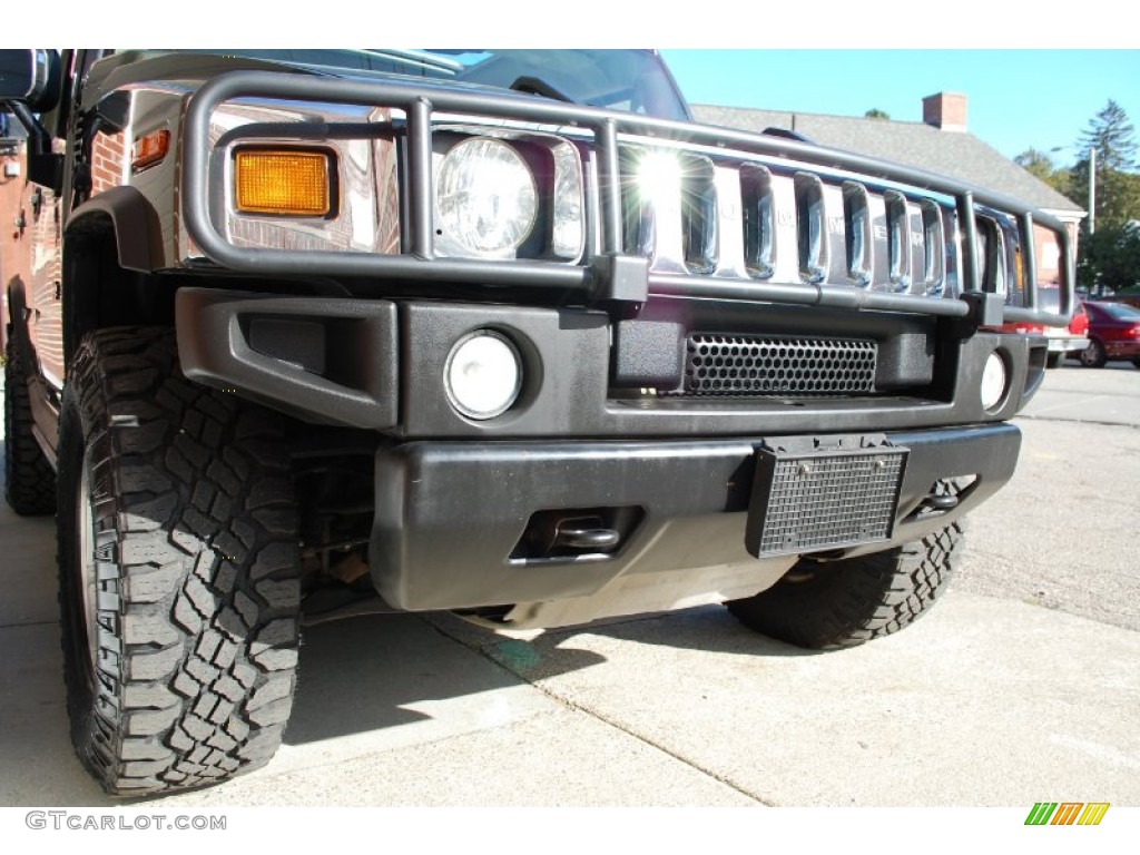 2003 H2 SUV - Sage Green Metallic / Wheat photo #19