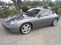 2001 Seal Grey Metallic Porsche 911 Carrera Coupe  photo #1