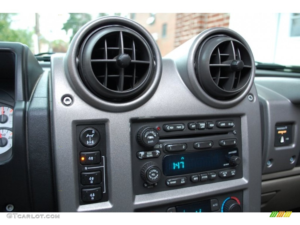 2003 H2 SUV - Sage Green Metallic / Wheat photo #56