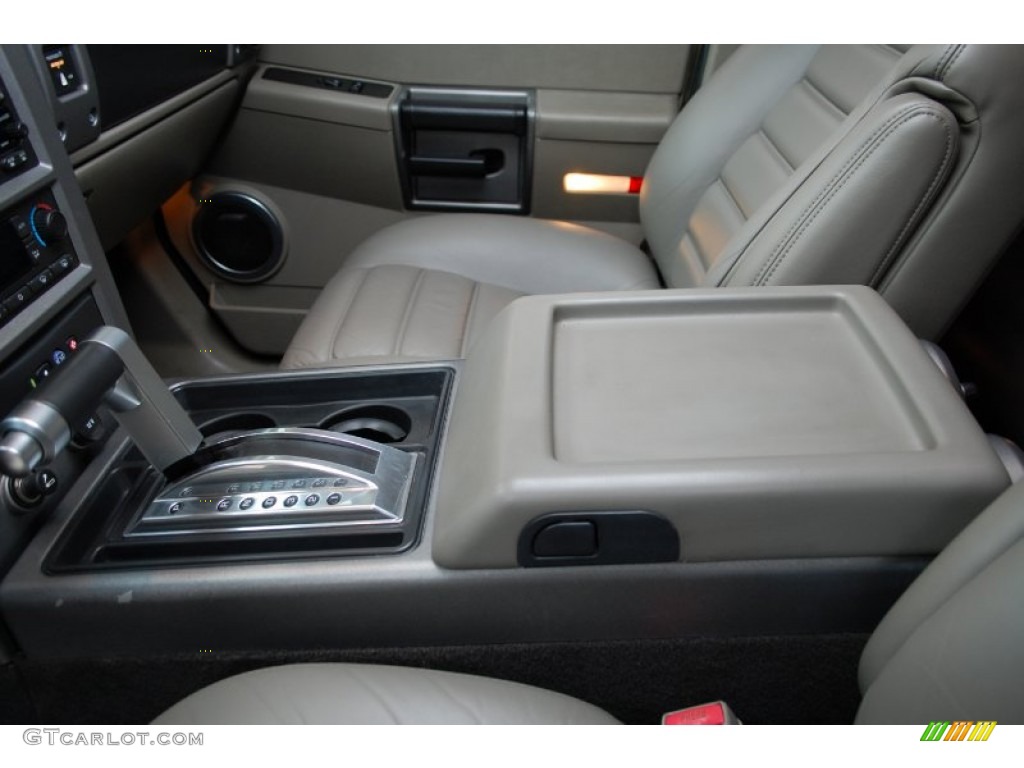 2003 H2 SUV - Sage Green Metallic / Wheat photo #61