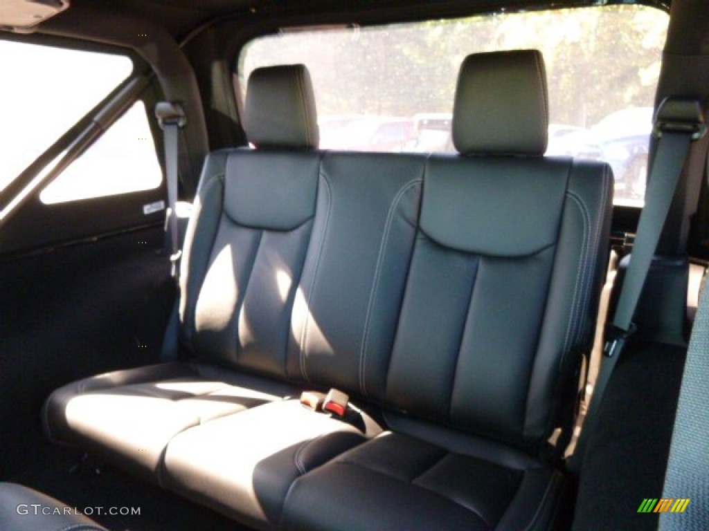 2015 Jeep Wrangler Rubicon Hard Rock 4x4 Rear Seat Photo #97656276