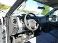 Oxford White - F350 Super Duty XL Regular Cab 4x4 Dump Truck Photo No. 11