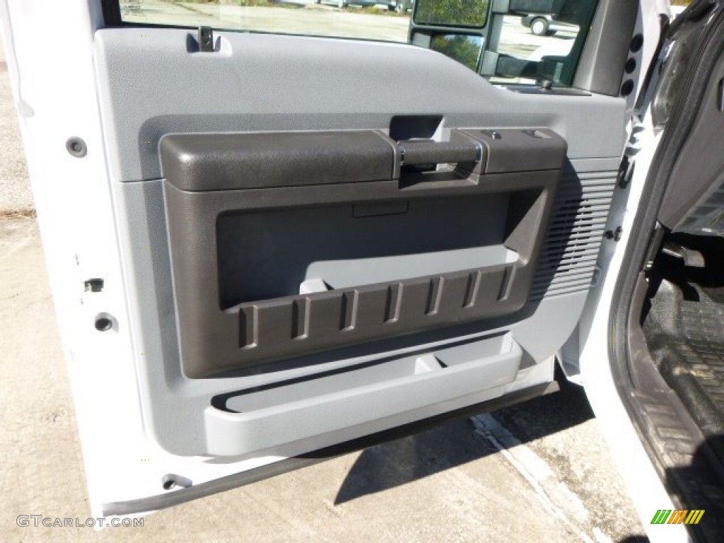 2015 Ford F350 Super Duty XL Regular Cab 4x4 Dump Truck Steel Door Panel Photo #97657497