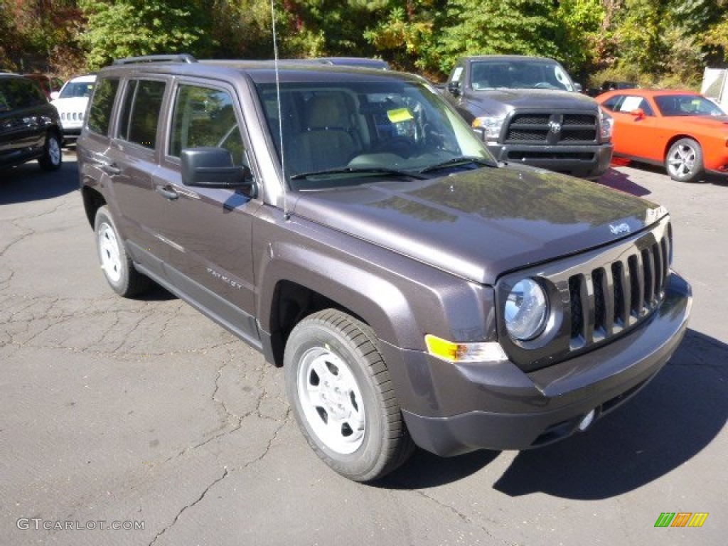 Granite Crystal Metallic 2015 Jeep Patriot Sport 4x4 Exterior Photo #97657572