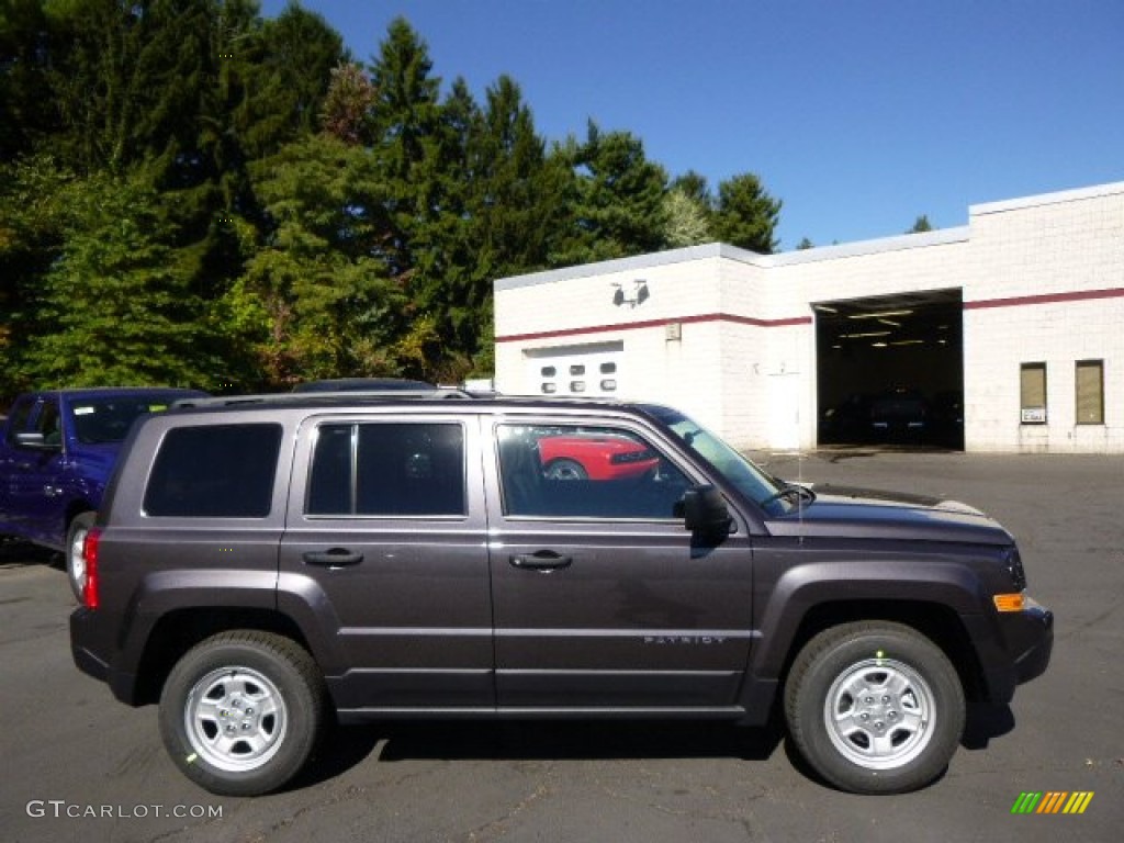 Granite Crystal Metallic 2015 Jeep Patriot Sport 4x4 Exterior Photo #97657599