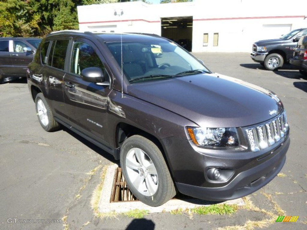 Granite Crystal Metallic 2015 Jeep Compass Latitude 4x4 Exterior Photo #97658469