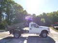 Oxford White - F350 Super Duty XL Regular Cab 4x4 Dump Truck Photo No. 1