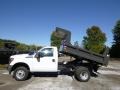 Oxford White - F350 Super Duty XL Regular Cab 4x4 Dump Truck Photo No. 5