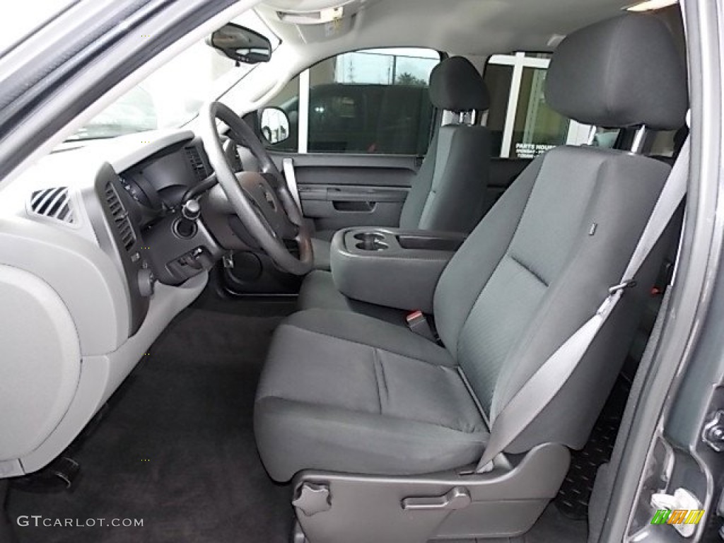 2011 Silverado 1500 LS Crew Cab - Taupe Gray Metallic / Dark Titanium photo #3