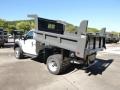 2015 Oxford White Ford F450 Super Duty XL Regular Cab Dump Truck 4x4  photo #6