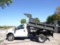 Oxford White - F350 Super Duty XL Regular Cab 4x4 Dump Truck Photo No. 5