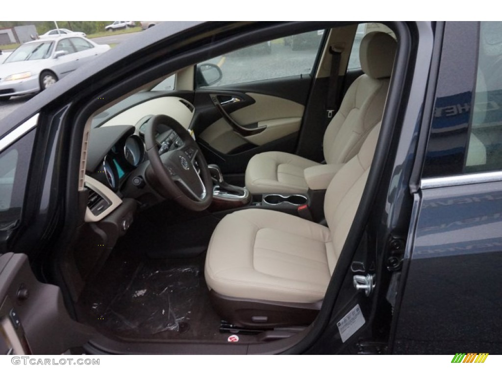 Cashmere Interior 2015 Buick Verano Leather Photo #97660332