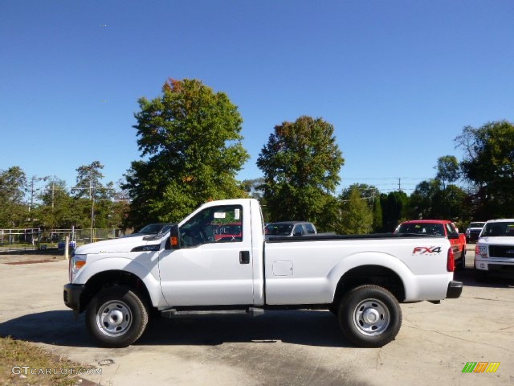 Oxford White 2015 Ford F350 Super Duty XL Regular Cab 4x4 Exterior Photo #97660500