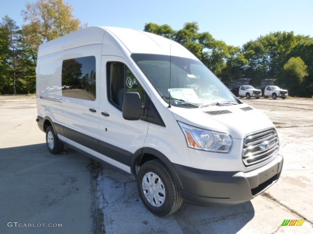 Oxford White 2015 Ford Transit Van 350 HR Long Exterior Photo #97660908