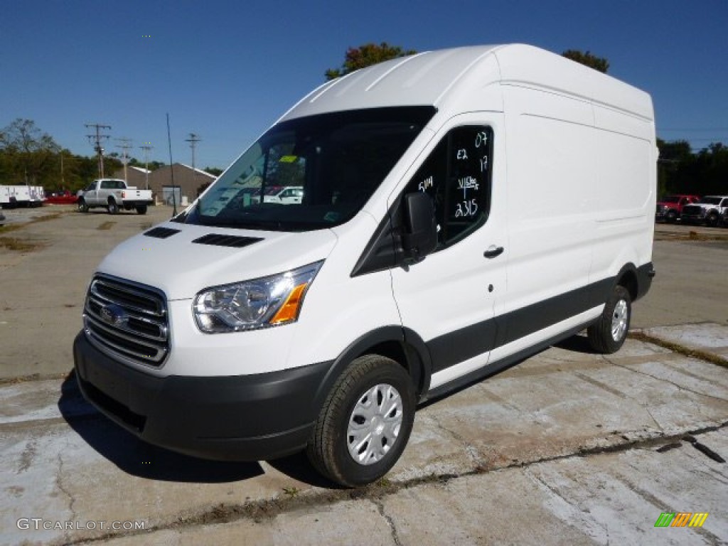 Oxford White 2015 Ford Transit Van 350 HR Long Exterior Photo #97660956