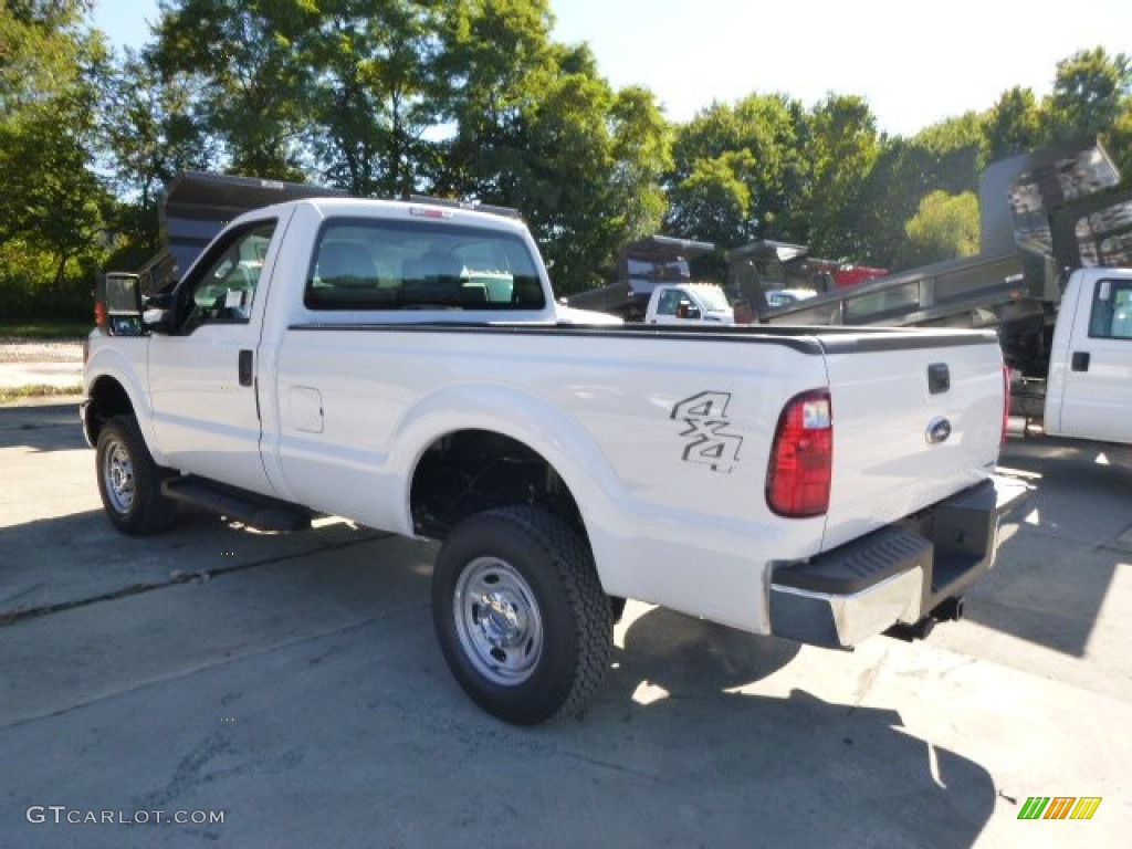 2015 F250 Super Duty XL Regular Cab 4x4 - Oxford White / Steel photo #6