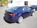 2015 True Blue Pearl Dodge Dart Limited  photo #6