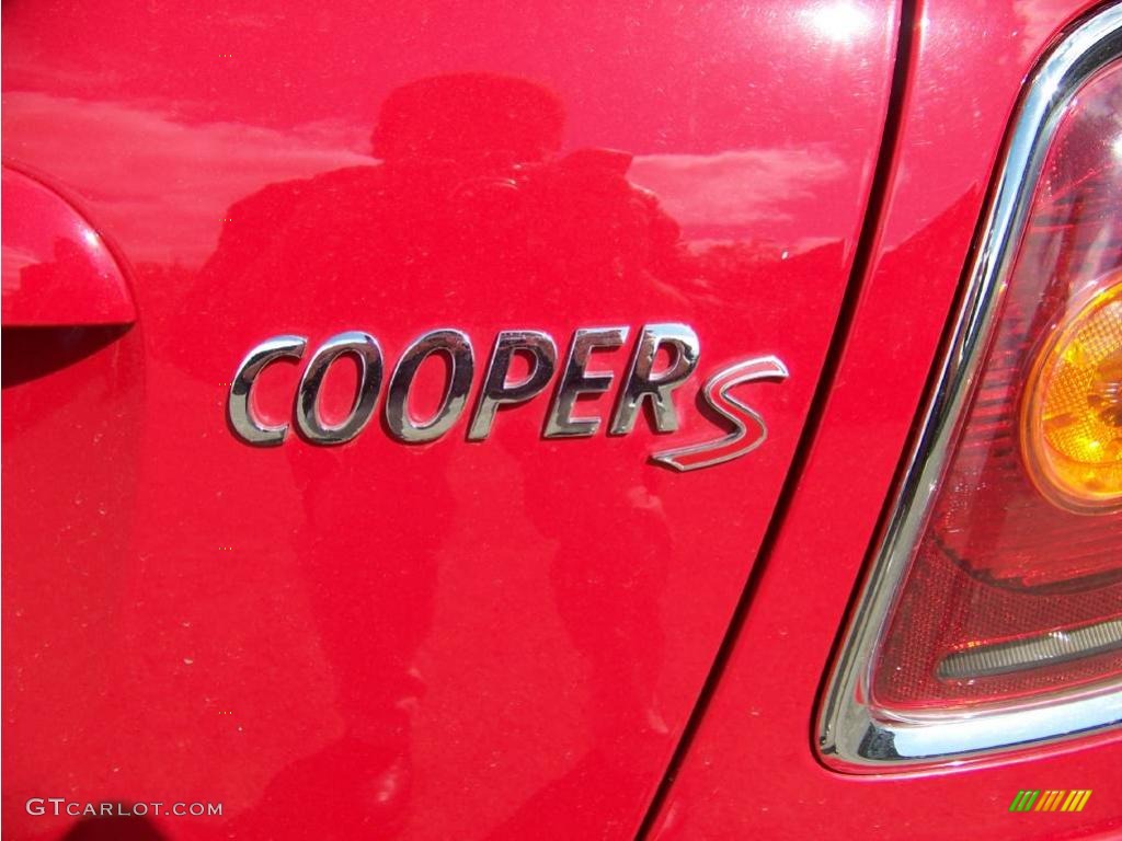 2007 Cooper S Hardtop - Chili Red / Carbon Black/Black photo #23