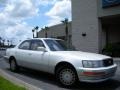 1991 Diamond White Pearl Metallic Lexus LS 400  photo #4