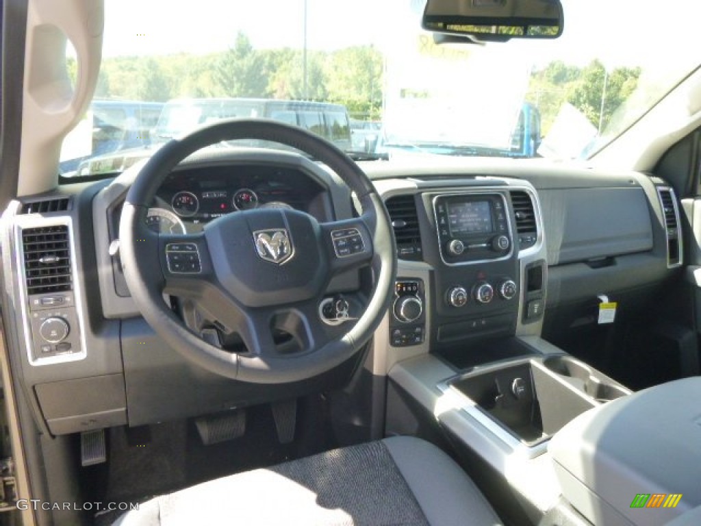 2014 1500 SLT Crew Cab 4x4 - Prairie Pearl Coat / Canyon Brown/Light Frost Beige photo #14